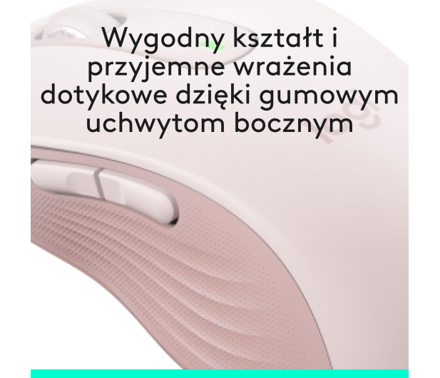 LOGITECH Signature M650 L Wireless Mouse Rózowa - 713347 - zdjęcie 12